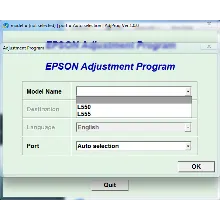 Adjustment program Epson L550 L555 (ESP)