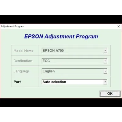 Adjustment Program Epson A700 (Сброс памперса) - irongamers.ru