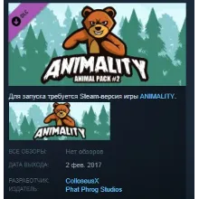 ANIMALITY - Animal Pack #2 STEAM KEY REGION FREE GLOBAL
