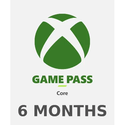 XBOX GAME PASS CORE 6 MONTHS / DIGITAL KEY / INDIA