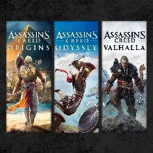 Assassin&acute;s Creed Trilogy: Origins + Odyssey + Valhalla