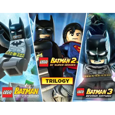 LEGO Batman Trilogy pack (3 в 1) (Steam Ключ / Global) - irongamers.ru