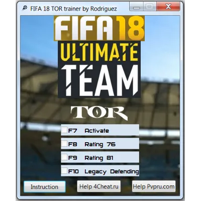 FIFA 18 TOR Чит Trainer for Ultimate Team - irongamers.ru