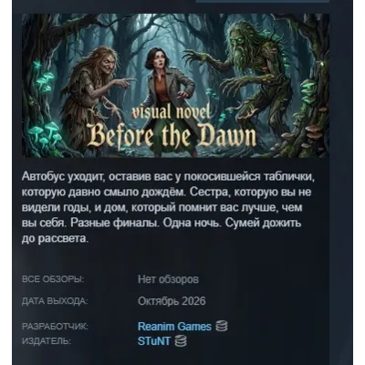 Visual Novel: Before the Dawn STEAM KEY REGION GLOBAL+РОССИЯ ЛИЦЕНЗИЯ - irongamers.ru