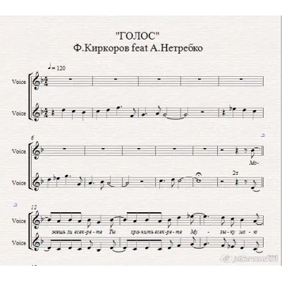 Голос -Ф.Киркоров feat А.Нетребко - irongamers.ru