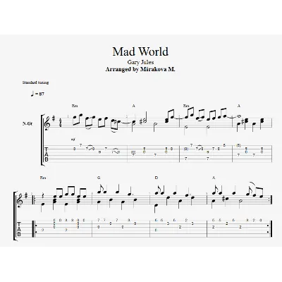 Mad World - Gary Jules - irongamers.ru