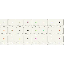 86 иконок нарисованные ребенком 6 лет