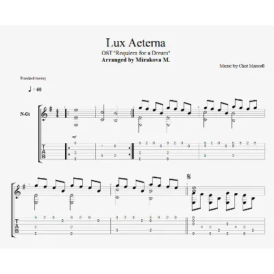 Lux Aeterna - Requiem for a Dream OST - irongamers.ru