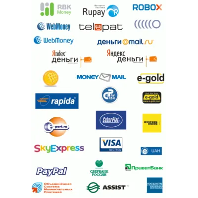 Логотипы электронных платежных систем: WebMoney, Яндекс - irongamers.ru
