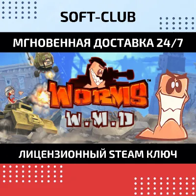 Worms W.M.D /WMD / STEAM KEY / RU+CIS - irongamers.ru