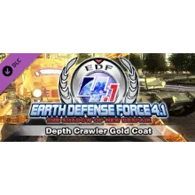DLC EARTH DEFENSE FORCE 4.1 Depth Crawler Gold Coat