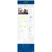 Шаблон тема дизайн для фриланс биржи на cotonti stud