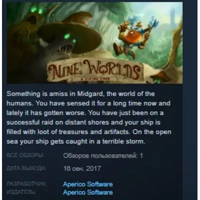 Nine Worlds A Viking saga STEAM KEY REGION GLOBAL+РОССИЯ ЛИЦЕНЗИЯ - irongamers.ru