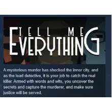 Tell Me Everything STEAM KEY REGION FREE GLOBAL