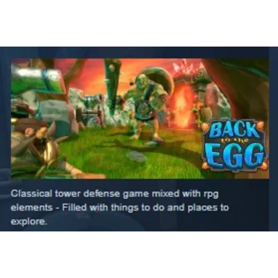 BACK TO THE EGG! Tower Defense STEAM KEY REGION FREE - irongamers.ru
