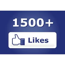 1500 Лайков FACEBOOK | Лайки Фейсбук [НИЗКАЯ ЦЕНА]