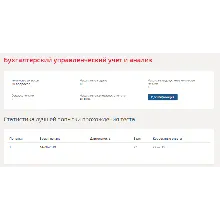 Бухгалтерский управленческий учет и анализ.ТестСинергия