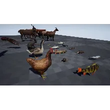 Животный Пакет Ультра UE4