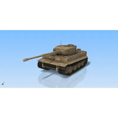 3D модель танка Tiger 1  Autodesk Inventor 940 ДЕТАЛЕЙ - irongamers.ru