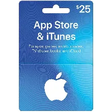iTunes Gift Card $25 USA - без комиссии
