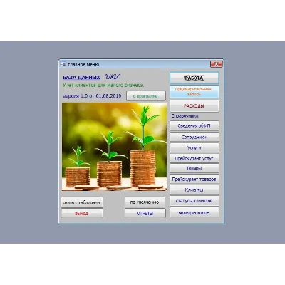 Учет клиентов малый бизнес 2.3 (БД Microsoft Access) - irongamers.ru