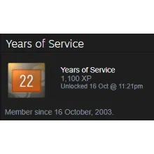 Аккаунт стим 2003 года. 6 dig Выслуга 22 года +медали