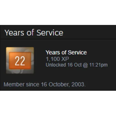 Аккаунт стим 2003 года. 6 dig Выслуга 22 года +медали - irongamers.ru