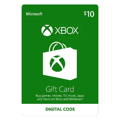 Xbox Gift Card 10$ USA - без комиссии - irongamers.ru