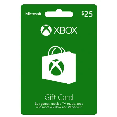 Xbox Gift Card $25 USA - без комиссии - irongamers.ru