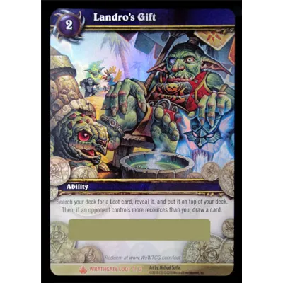 Landro Gift Box Wow TCG ( Коробка с подарками Ландро ) - irongamers.ru