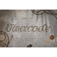 Шрифт VINCICODE - элегантный винтажный шрифт