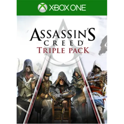 Набор Assassin's Creed: Черный флаг, Единство, Синдикат XBOX ONE SERIES X|S Ключ - irongamers.ru