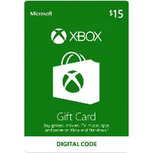 Xbox Gift Card $15 USA - без комиссии