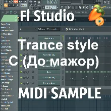 Транс/Семпл/Бит С для FL midi: Bass-Drum-String-Plucks
