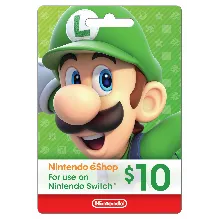 Nintendo eshop 10$ USA - без комиссии