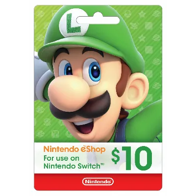 Nintendo eshop 10$ USA - без комиссии - irongamers.ru