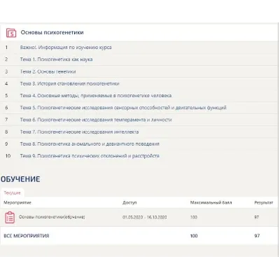 Основы психогенетики ответы Синергия (все тесты 97/100) - irongamers.ru