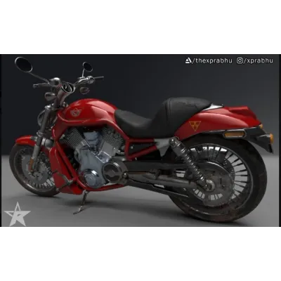 Harley Davidson 3д модель - irongamers.ru