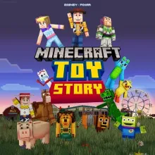 Minecraft История игрушек Мешуп DLC XBOX ONE ключ