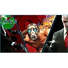 Hitman HD Enhanced Collection+Borderlands GOTY XBOX ONE