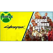 Grand Theft Auto V (GTA 5) + Cyberpunk 2077 XBOX ONE