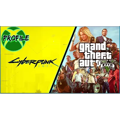 Grand Theft Auto V (GTA 5) + Cyberpunk 2077 XBOX ONE