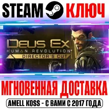 Deus Ex: Human Revolution Director's Cut Steam Ключ