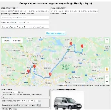 Скрипт калькулятора цены доставки по Google Карты #73v2