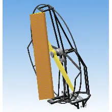 Аэролодка силовая установка - 3D модель в КОМПАС-3D