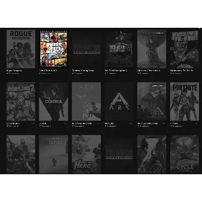 Аккаунт EpicGames / Red Dead 2 / Control / GTA 5 - irongamers.ru
