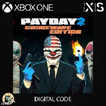 PAYDAY 2: CRIMEWAVE EDITION XBOX [ Ключ Код ]