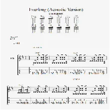 Табы к песне Foo Fighters - Everlong (Acoustic Version)