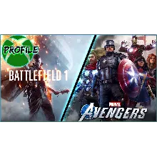Marvel's Avengers Deluxe Edition + Battlefield 1 XBOX