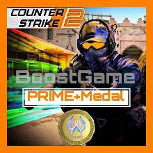 Counter-Strike 2 [PRIME] + Медаль Global + Почта・